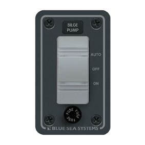 Blue Sea Systems Contura Water Resistant 12V DC Panel - Bilge Pump Control